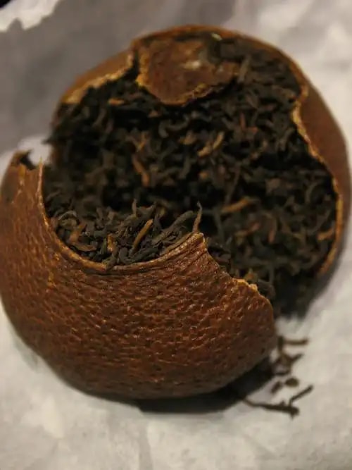 陈皮普洱茶